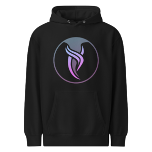 Girls Who Chase Ombre Logo Hoodie